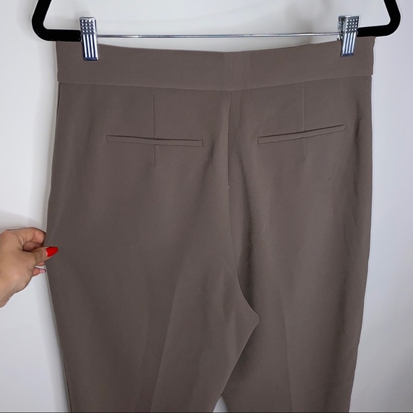 Aritzia Babaton Renzo Pant Slim Fit Trouser TAUPE - Picture 9 of 13
